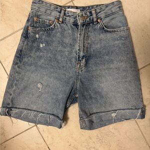 Bershka mom vintage Denim shorts